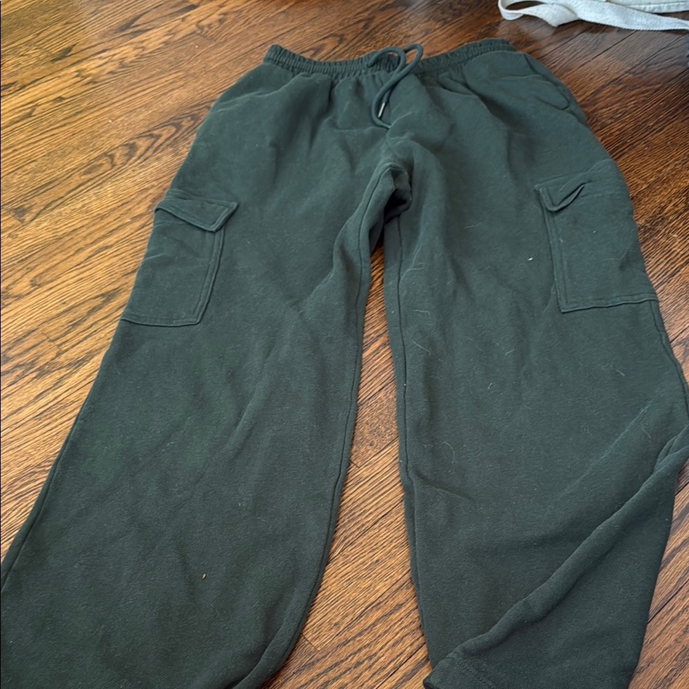 Men's Green Cargo Pants